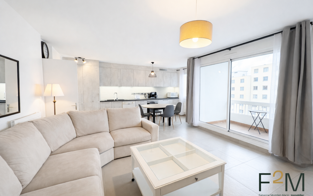 À louer : Appartement T4 meublé   95 m2   Garage – Lyon 3